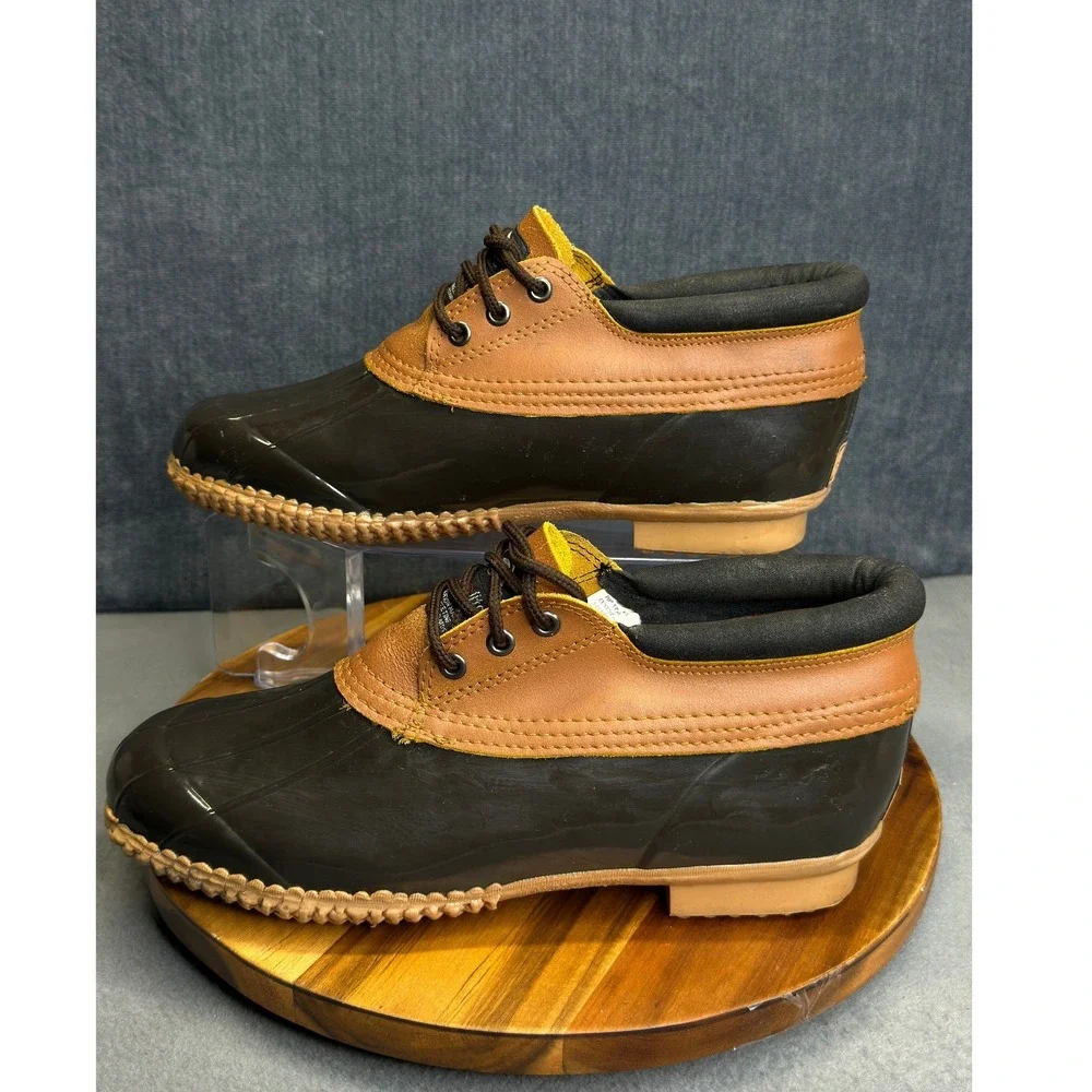 Igloo Thermo-Vie Insulated Duck Shoes Mens Size 12 Brown Black Waterproof